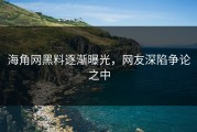 海角网黑料逐渐曝光，网友深陷争论之中
