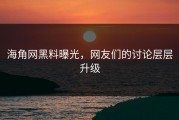 海角网黑料曝光，网友们的讨论层层升级