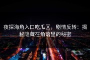 夜探海角入口吃瓜区，剧情反转：揭秘隐藏在角落里的秘密